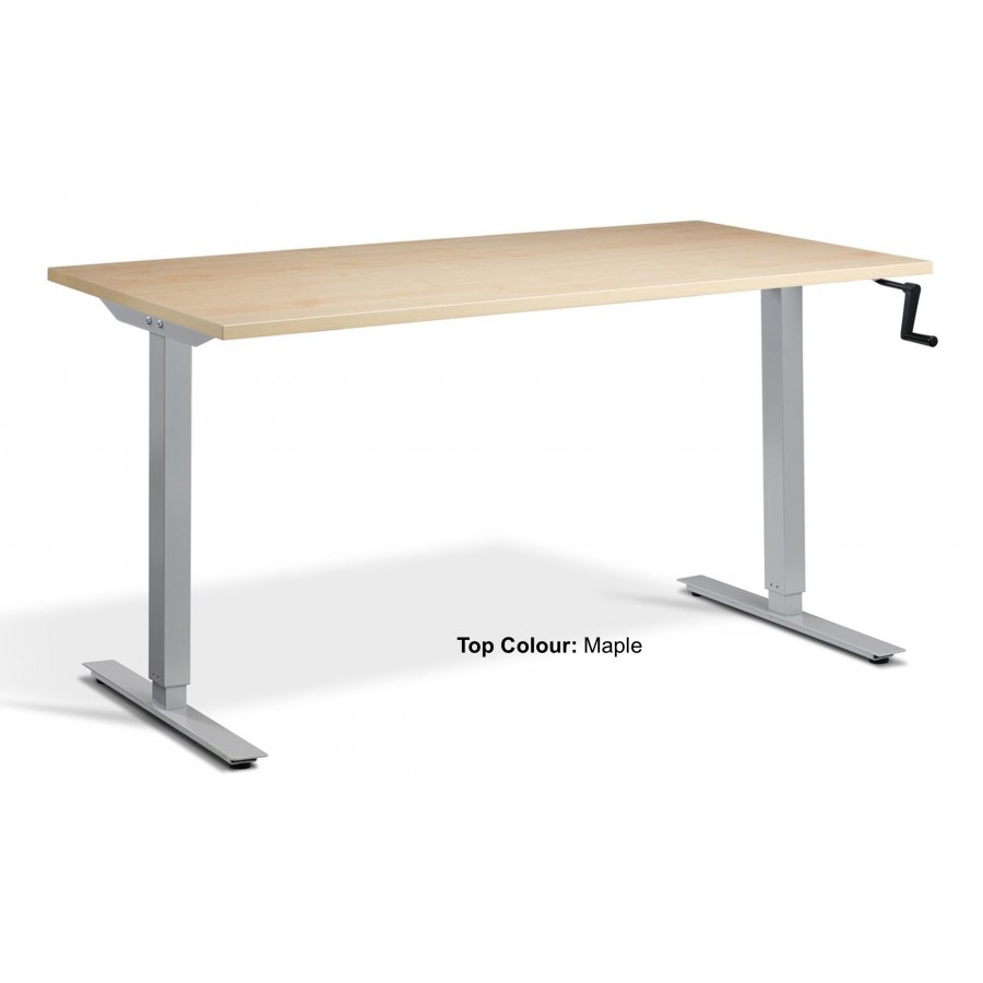 Solo Manual Height Adjustable Desk